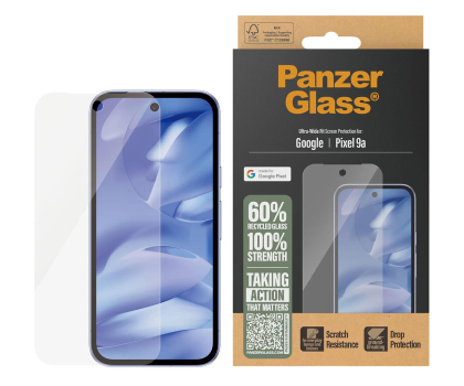 Szkło i folia ochronna PanzerGlass Ultra-Wide Fit do Google Pixel 9a 5G
